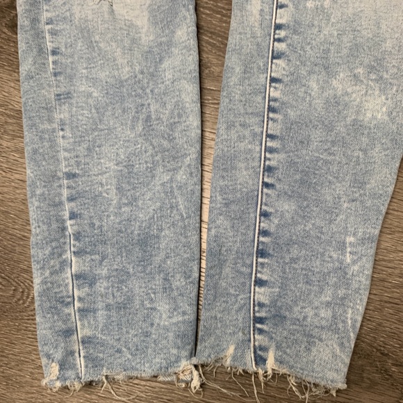 American Eagle Curvy High Rise Jegging Women's 8R Next Level Stretch Distressed - Picture 8 of 14